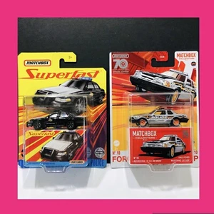 Matchbox superschnelle POLIZEI 2006 Ford Crown Victoria & 1993 Ford Mustang LX SSP - Bild 1 von 11