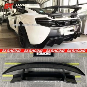 Rear Trunk Spoiler Wing BodyKits Fit For McLaren MP4-12C 650S Real Carbon Fiber - Picture 1 of 17