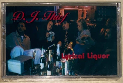 D.J. Thief • Lyrical Liquor (Cassette, 1997) RARE Milwaukee G-Funk SEALED! - Image 1 of 4