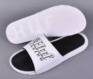 Huf worldwide Footwear Skate Shoes shoes Slides Racing white 7/39 - Picture 1 of 4