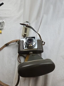 Vtg Agfa Silette Color Apotar Film Camera 1:2.8/45 LENS UNTESTED made in Germany - Picture 1 of 5
