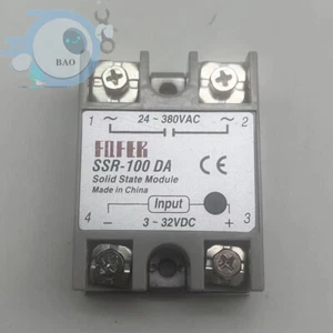 SSR-100 DA Single Phase DC to AC Solid state Relay 3-32VDC 24-380VAC SSR-100DA - Picture 1 of 6