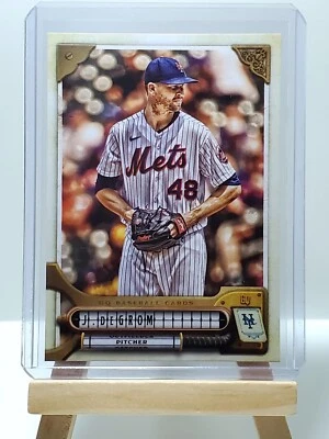 Jacob DeGrom 2022 Topps Gypsy Queen Team Logo Swap SP #130 New York Mets  - Image 1 of 2