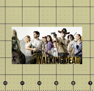 IMÁN DE GRUPO DE LOS MUERTOS VIVIENTES COLECCIONABLE A MEDIDA (41/4"x21/4") - Imagen 1 de 1