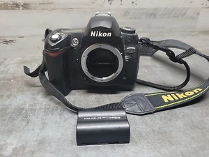 Nikon D D70 6.1MP Digital SLR Camera - Black (Body only) Untested With Battery - Picture 1 of 6