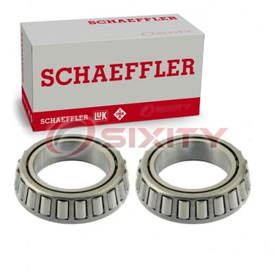 2 pc Schaeffler Front Differential Bearings for 2005-2015 Nissan Armada qs - Image 1 of 4