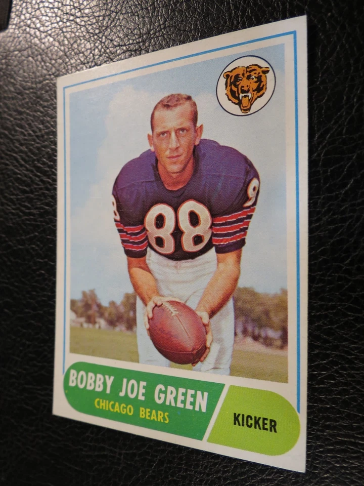 1968 TOPPS FOOTBALL SET #214 Bobby Joe Green, Chicago Bears, EX - Image 1 of 3