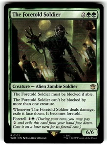 The Foretold Soldier Universes Beyond: Doctor Who Regular MTG - Picture 1 of 2
