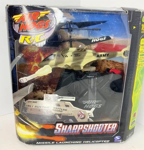 Air Hogs RC Sharpshooter Missile Launching Helicopter Remote Control  - Picture 1 of 11