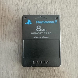 Sony Playstation 2 PS2 Official OEM MagicGate 8mb Memory Card Genuine SCPH-10020 - Picture 1 of 2