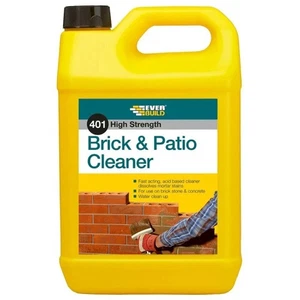 Everbuild Sika Brick and Patio Cleaner Fast Acting Powerful Cleaning Formula 5L - Picture 1 of 2