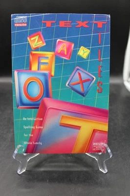 TEXT TILES Textiles Philips Media CD-i CDi Compact Disc Interactive - Image 1 of 3