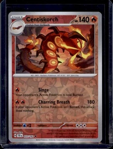 Centiskorch SV05: Temporal Forces Pokémon #037/162 Reverse Holo NM+ - Picture 1 of 2