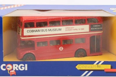 CORGI TOYS C469   * ROUTEMASTER * COBHAM BUS MUSEUM * MADE IN ENGLAND 1986 - Bild 1 von 3