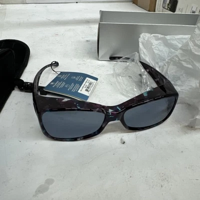 Jonathan Paul Fitovers Polarizados Grandes Jett Púrpura-Neblina con Cristales de Swarovski Foto 1 de 3