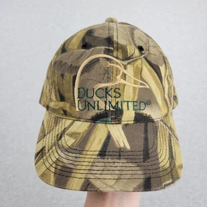 Ducks Unlimited Baseball Cap Mens One Size Brown Realtree Camo Adjustable - Picture 1 of 8