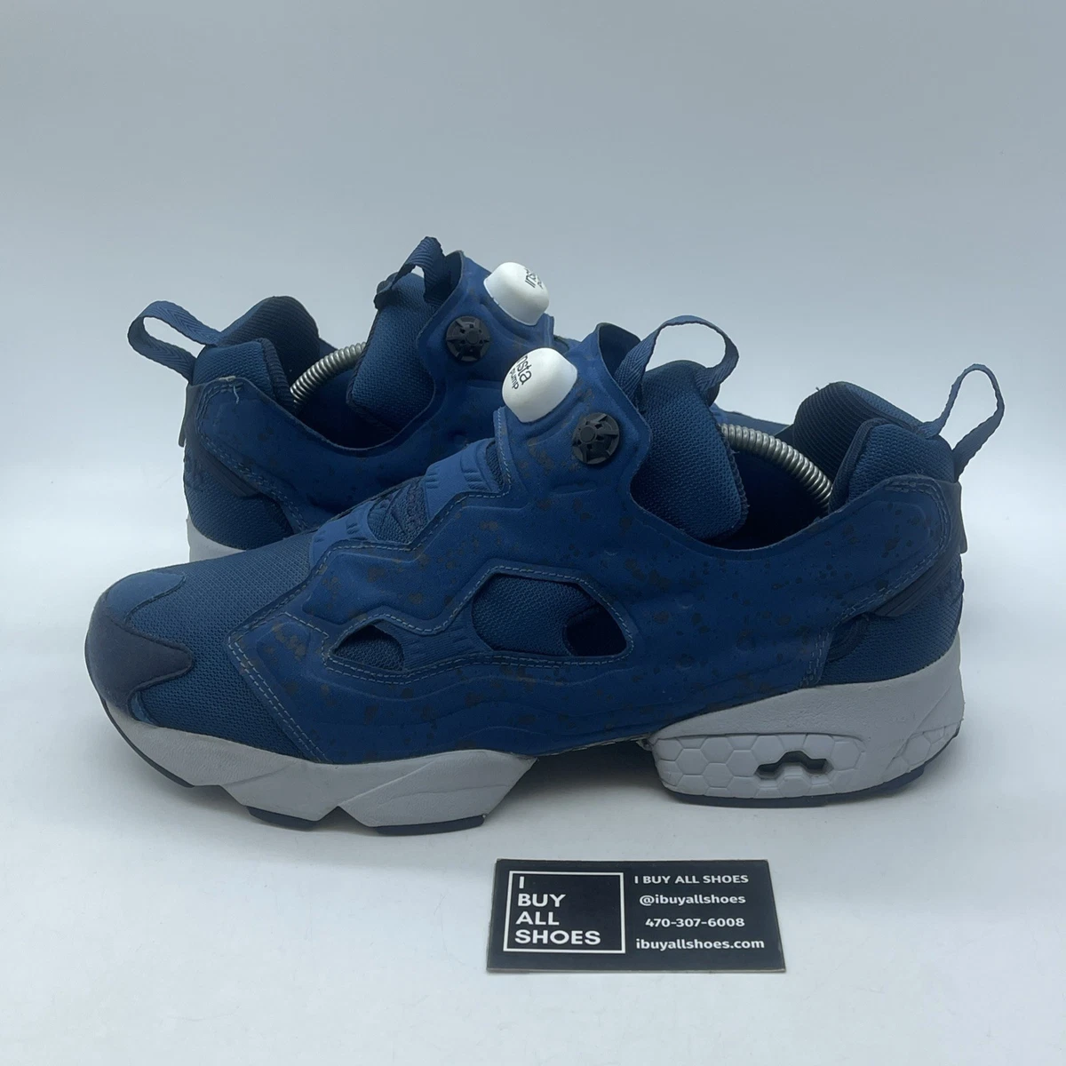 靴 REEBOK INSTAPUMP FURY Blue Grey Reebok Pump Fury OG in Echo Blue/Steel — MAJOR