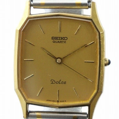 Orologio Seiko Dolce Quartz 9531-5030 oro argento acciaio inossidabile... - Immagine 1 di 4