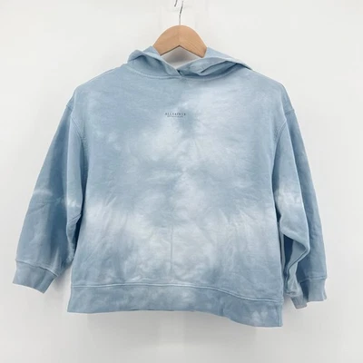 Sudadera con Capucha AllSaints Spitalfields Sasha Tie Dye Algodón Azul Talla 4 $155 Foto 1 de 4