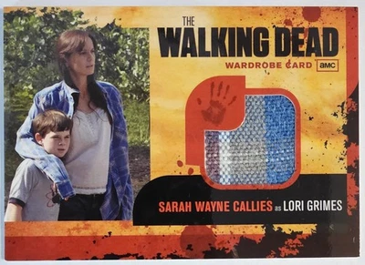 Walking Dead Wardrobe Relic M3 Sarah Wayne Callies Lori Grimes Season 1 AMC - Image 1 of 4