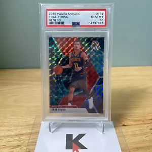 Panini Mosaic 2019 traje de baloncesto Young Genesis Mosaic #182 PSA 10 - Imagen 1 de 4