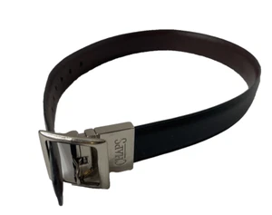 Chaps Reversible Faux Leather Belt - Black/Brown Youth/Kids Size XS - Picture 1 of 5
