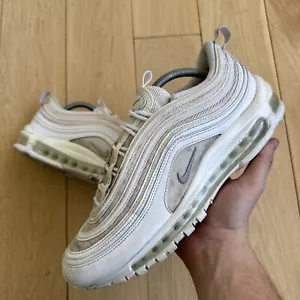 Nike Air Max 97 “Triple White” Wolf Gray (921826-101) 2017 Men’s Size 10; 95 90 - Picture 1 of 11