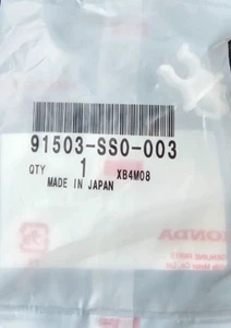 91503-SS0-003 OEM HONDA CAPÓ VARILLA SOPORTE CLIP RDX S2000 CIVIC ACUERDO HRV PRELUDE - Imagen 1 de 2