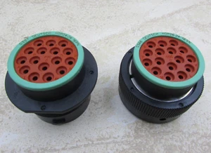 Deutsch / TE Housing HDP26-24-16SN & HDP24-24-16PN, Electrical Connector - Picture 1 of 2