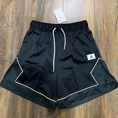 Nike Jordan Essentials Black/Dark Smoke Grey DO5041-010 Women's Diamond Shorts - Image 1 of 4