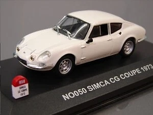 Nostalgie NO050 - Miniature Simca CG 1300 Coupe Ivoire 1973 (1:43) - Photo 1/2