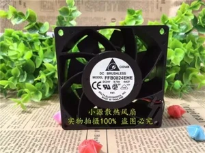 Delta FFB0824EHE DC24V 0.75A 8CM 4-Wire Inverter Cooling Fan - Picture 1 of 2