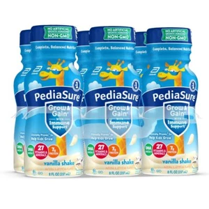 PediaSure Grow Gain with Immune Support 27 Minerals Vitamins for Kids 6 bottles - Picture 1 of 9