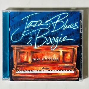 Mike Strickland - CD - Jazz, Blues & Boogie - Solo Piano - RE - Foto 1 di 3