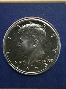 1973 S Kennedy Half Dollar Gem Cameo Clad Proof - Picture 1 of 4