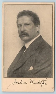 AK Joshua Wauchope sozialistischer Redakteur Schriftsteller Unterschrift um 1906 F36 - Bild 1 von 2