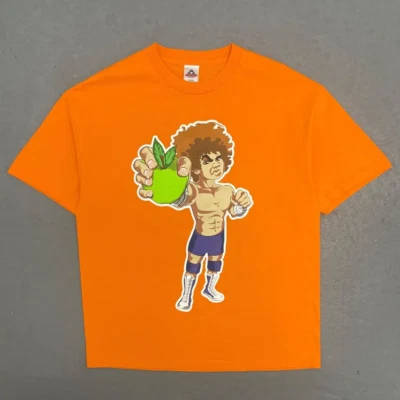 Camiseta de Lucha Libre Doble Cara Rara De Colección Años 2000 WWE Carlito Eat Spit XL Foto 1 de 4