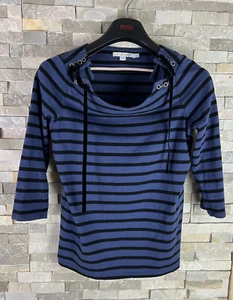 Boden women’s size 6 blue striped top blouse - Picture 1 of 6