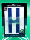 Mike Hart 2008 Topps Letterman Rookie 18/20 H Autograph Relic Card Michigan. rookie card picture