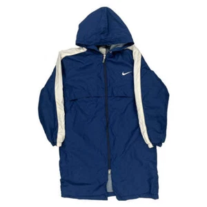 Nike Swim Nike Parka - Medium Blue Polyester - Picture 1 of 8