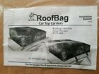 Roof Bag Car top Carrier, Made in USA, 15 Cubic Feet. 