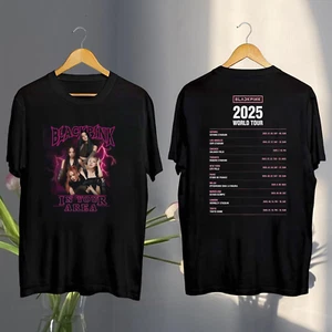 Black Pink Graphic Shirt, Black Pink World Tour 2025 Shirt - Picture 1 of 1