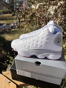 Size 10 Air Jordan 13 Retro White Wolf Grey - Picture 1 of 9