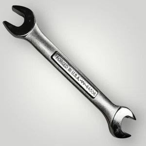 Craftsman 12MM 14MM Open End Wrench Vintage VV 44506 Made in USA - Picture 1 of 6