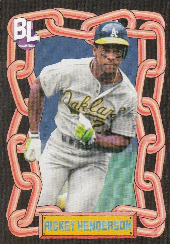 RICKEY HENDERSON TOPPS BIG LEAGUE BIG LEAGUERS OAKLAND A'S ATHLETICS #22 2024 24 - Image 1 of 1