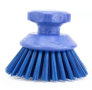 42395EC14 Plastic Scrubber Brush, Round Brush, Dish Scrub Brush With Color 6PK - Picture 1 of 2