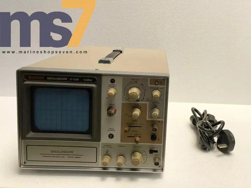 HITACHI DENSHI LTD. V-151B OSCILLOSCOPE 15 MHz CAPACITY  - Image 1 of 4