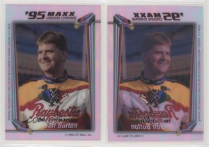 1995 Maxx Premier Plus Crown Chrome Jeff Burton
