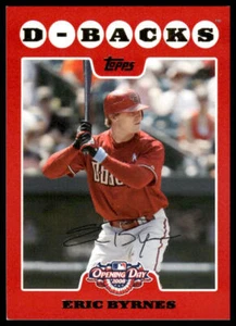 2008 Topps Opening Day #170 Eric Byrnes Arizona Diamondbacks Baseball - Picture 1 of 2