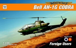 1/144 Helicopter : Bell AH-1G Huey Cobra "Foreign" [Israel/Spain]#372 : MINIWING - Picture 1 of 6